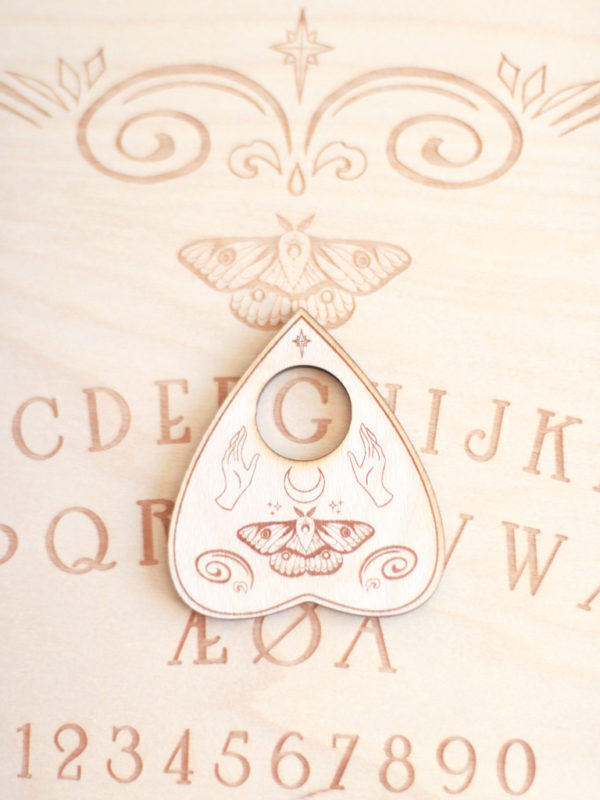 planchette til norsk ouija brett, ouija board